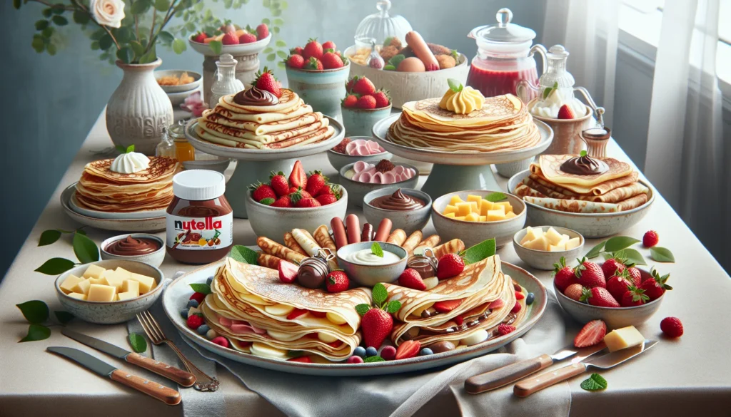 Buffet de Crepes em Orlando